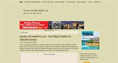 Desktop Screenshot of malecon.sanfelipe.com.mx